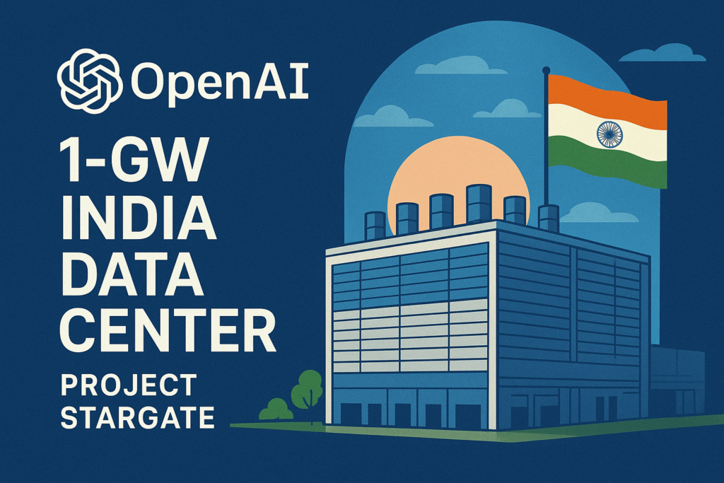 OpenAI 1-GW India Data Center: What It Means for AI, Cloud, and India Inc.