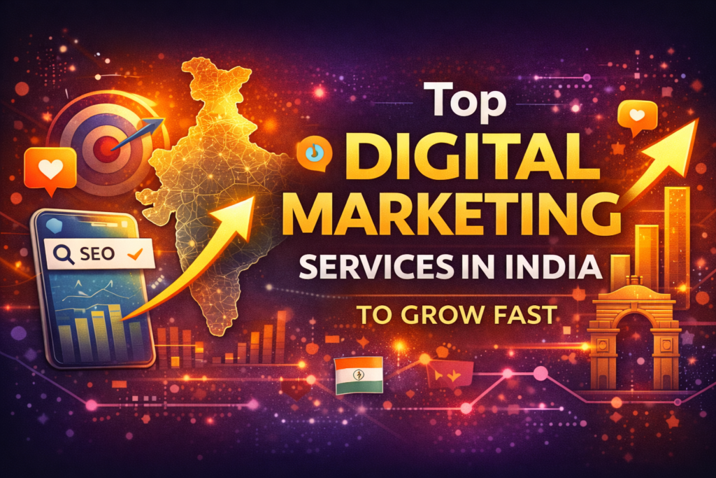 Top Digital Marketing Services in India to Grow Fast